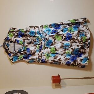 Jessica Howard cream floral dress size 18W